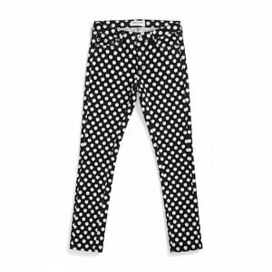 Kate Spade New York Broome Street Apple Print Skinny Jeans Size 28 Teacher